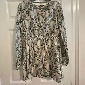 Free People floral dress (size medium)